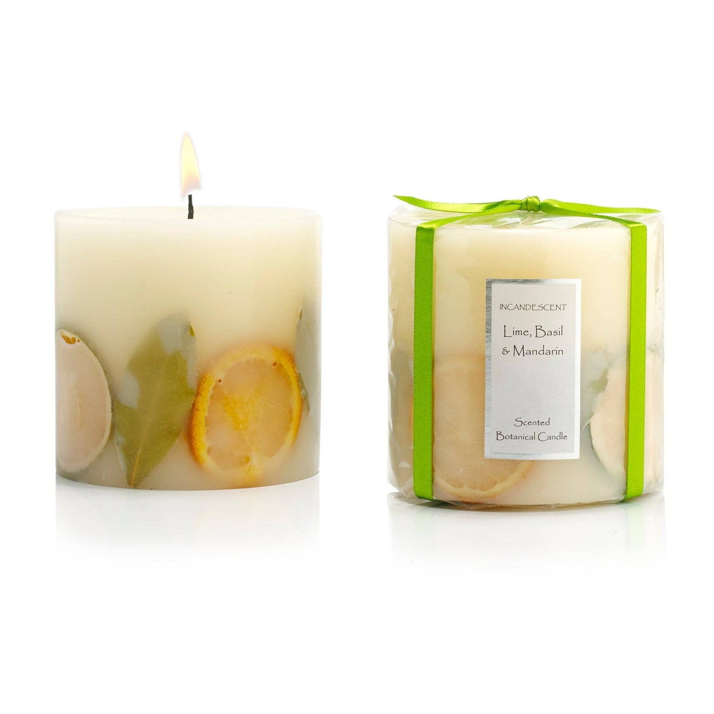 Lime, Basil & Mandarin Botanical Candle