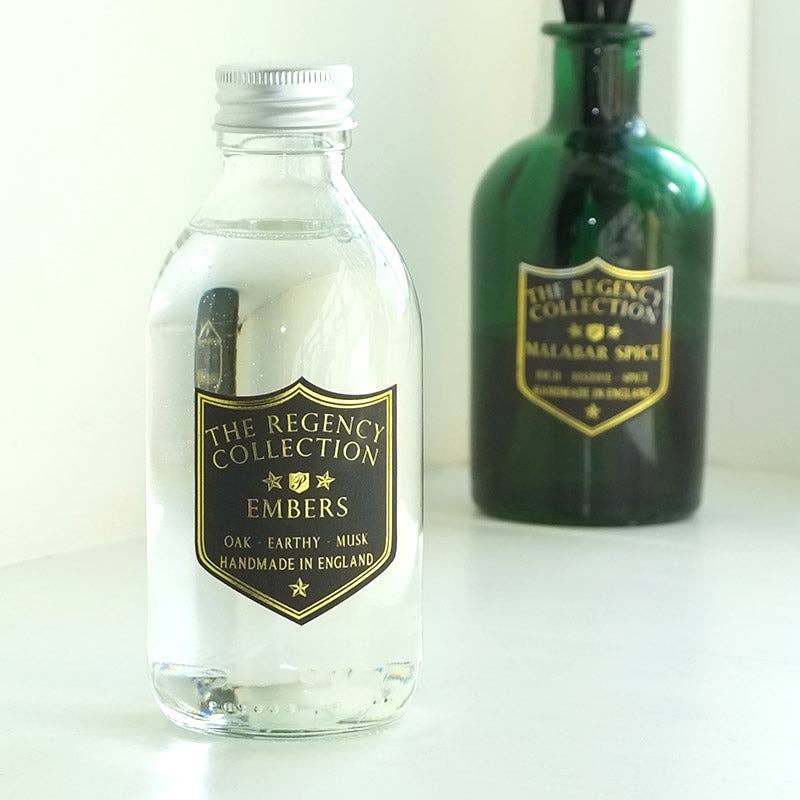Two bottles of The Regency Collection on a white background